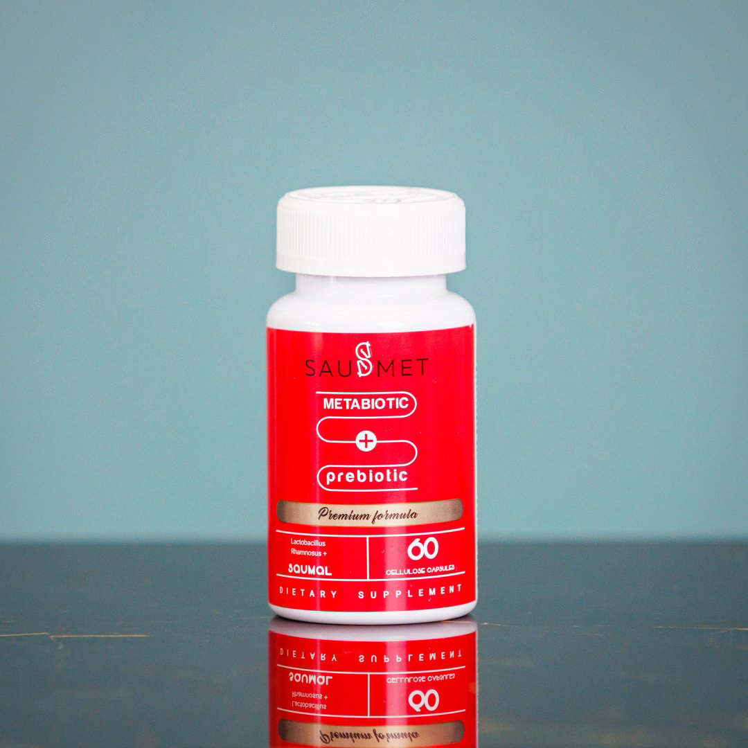 SAUMET Metabiotic+Prebiotic капсулы 60 шт купить,NaN