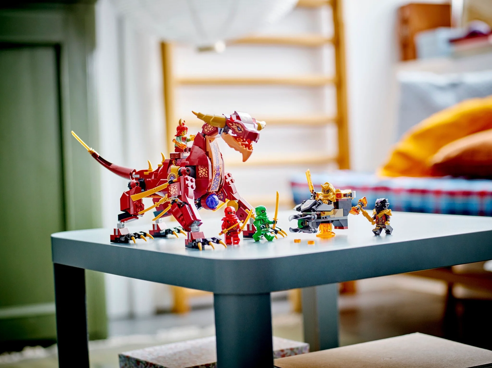 Конструктор LEGO Ниндзяго Лавовый дракон-трансформер 71793 - ForteMarket Конструктор LEGO Ниндзяго Лавовый дракон-трансформер 71793 купить,0
