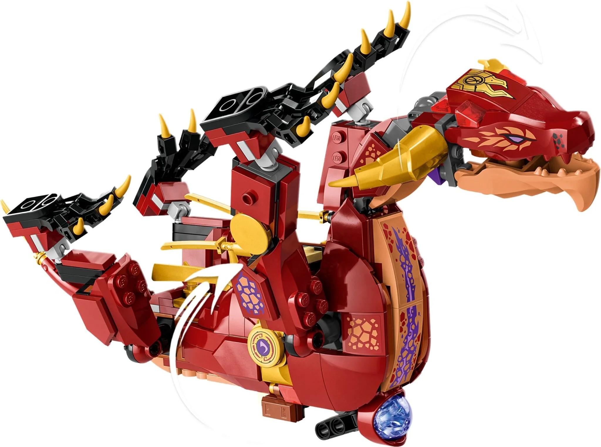 Конструктор LEGO Ниндзяго Лавовый дракон-трансформер 71793 - ForteMarket Конструктор LEGO Ниндзяго Лавовый дракон-трансформер 71793 купить,0