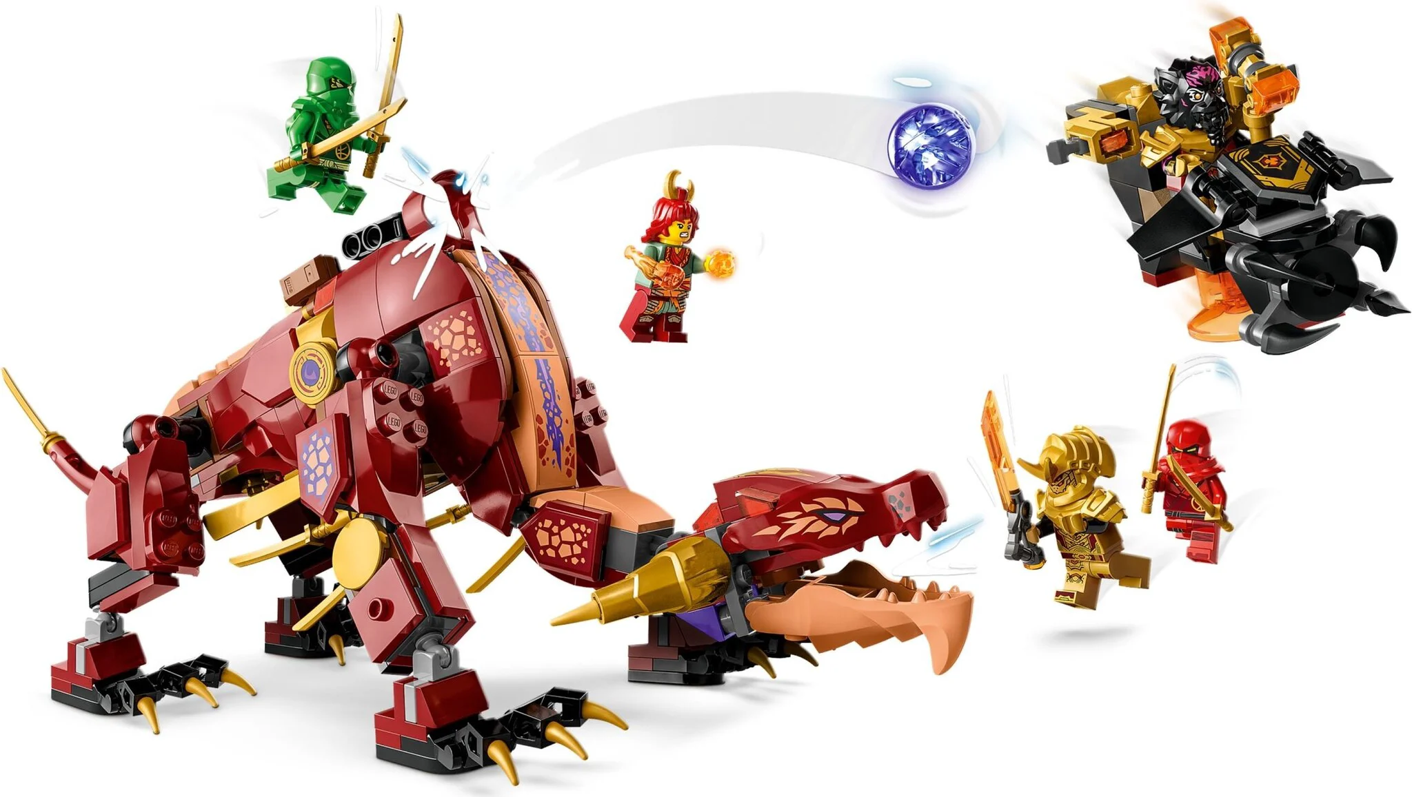Конструктор LEGO Ниндзяго Лавовый дракон-трансформер 71793 - ForteMarket Конструктор LEGO Ниндзяго Лавовый дракон-трансформер 71793 купить,0