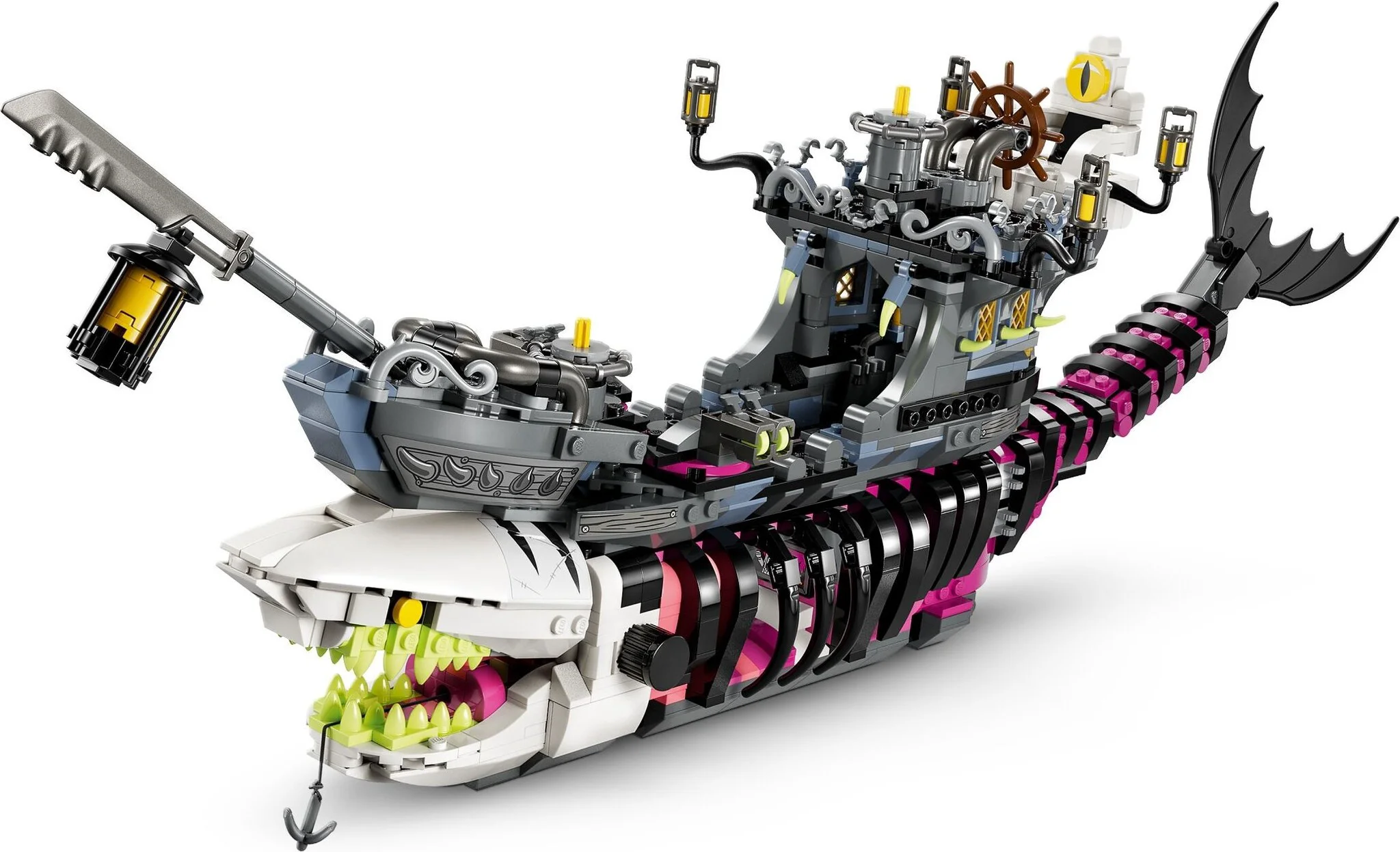Конструктор LEGO DREAMZzz Кошмарный корабль-акула 71469 