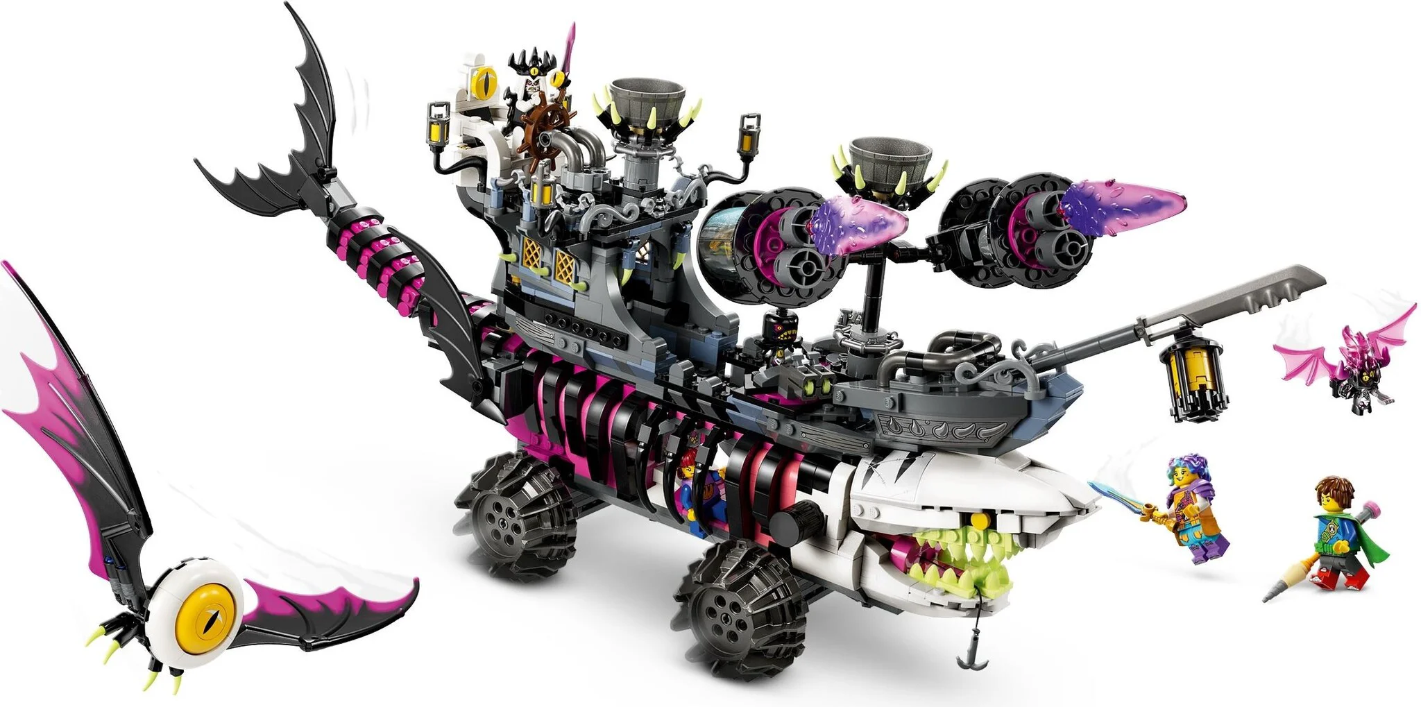 Конструктор LEGO DREAMZzz Кошмарный корабль-акула 71469 