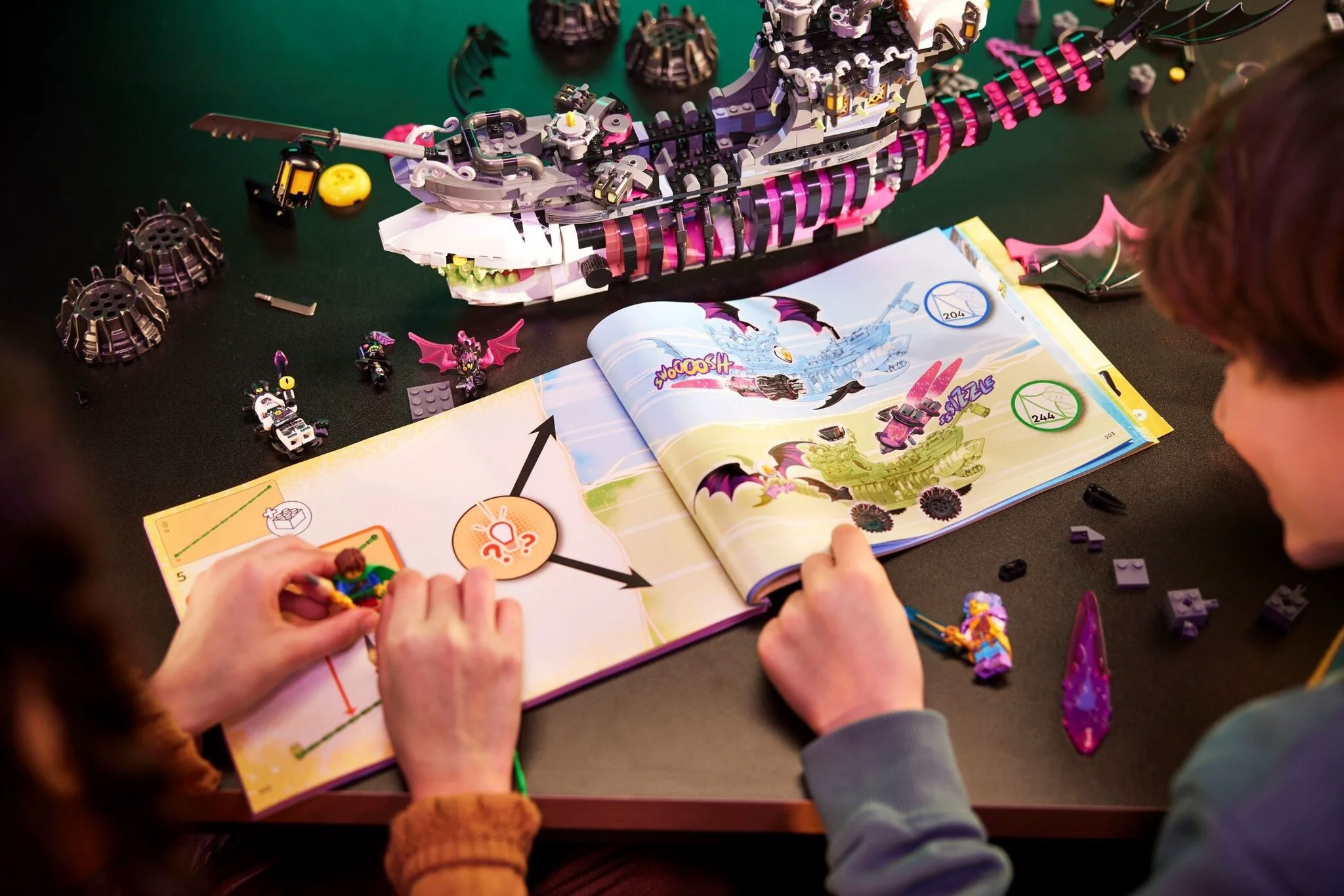 Конструктор LEGO DREAMZzz Кошмарный корабль-акула 71469  купить,NaN