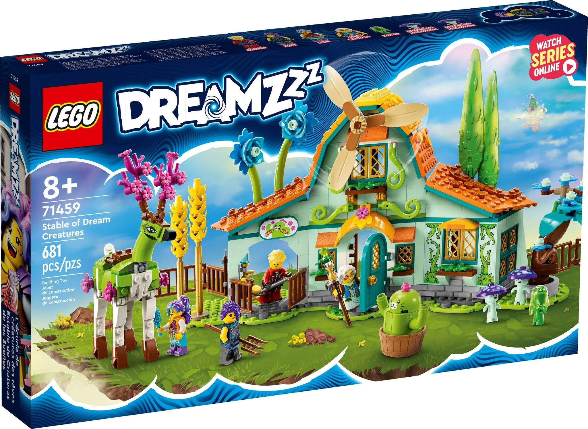 Конструктор LEGO DREAMZzz Стойло для существ из сновидений 71459 купить,0