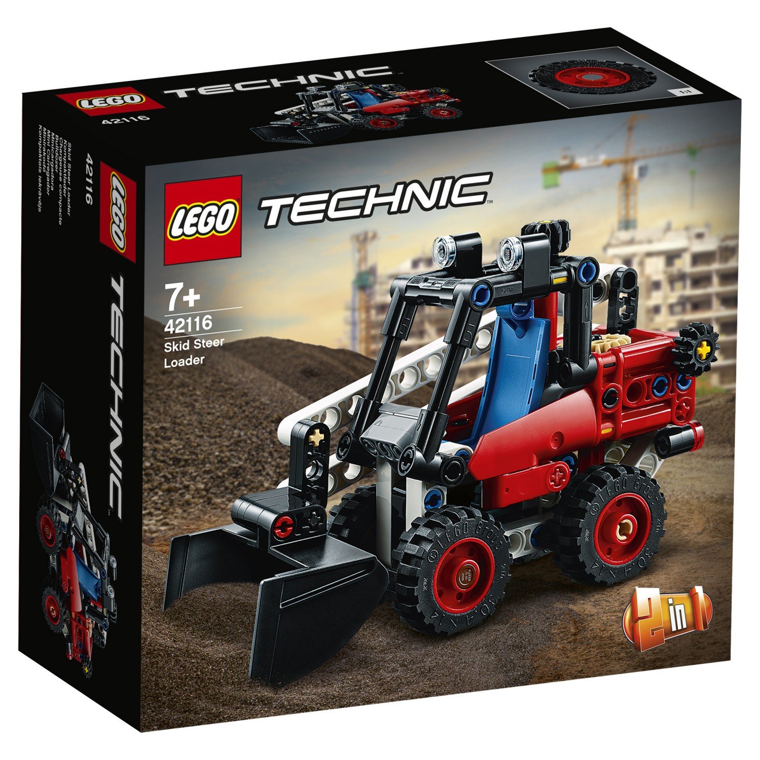 Конструктор Lego Technic Фронтальный погрузчик 42116 купить,NaN