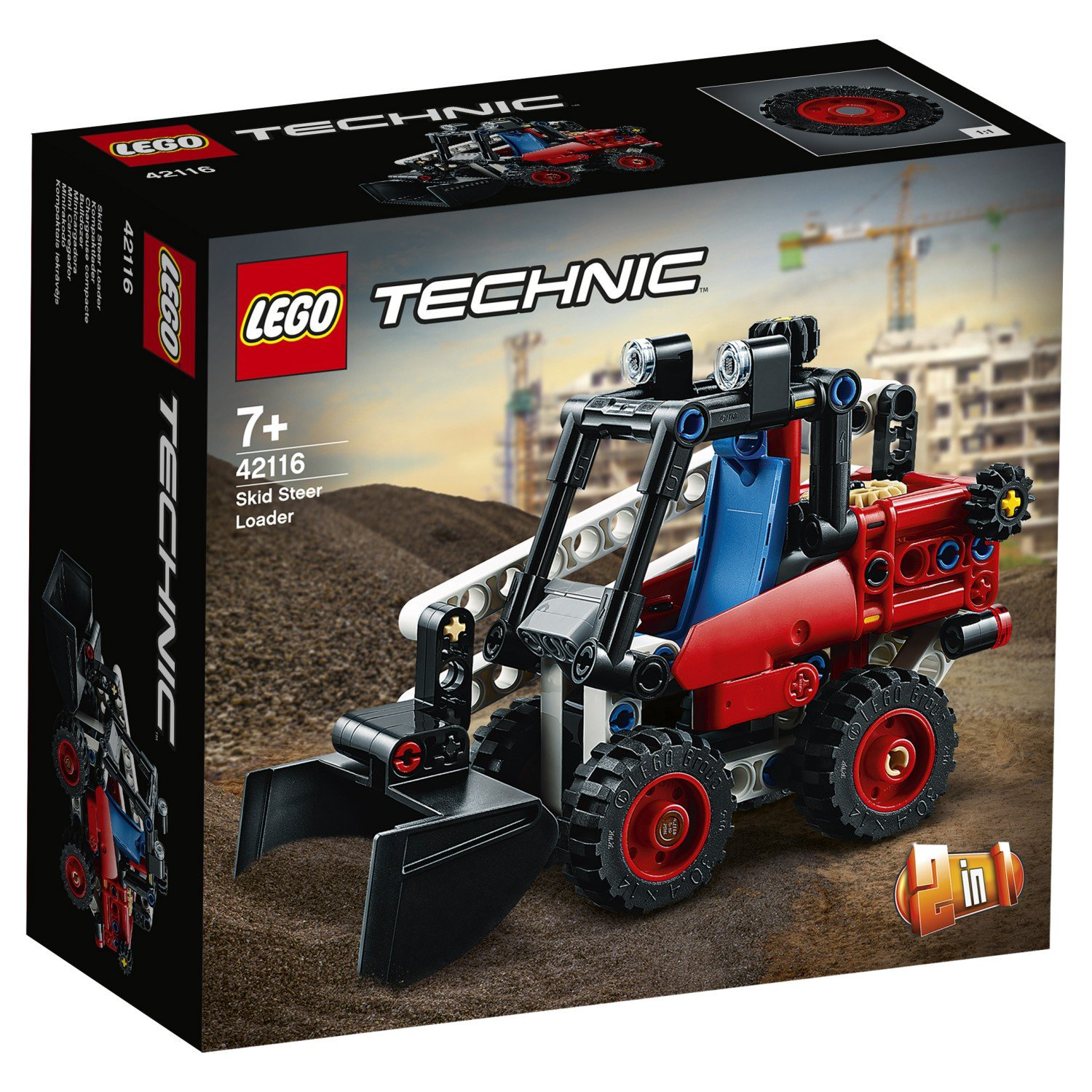 Конструктор Lego Technic Фронтальный погрузчик 42116 купить,NaN