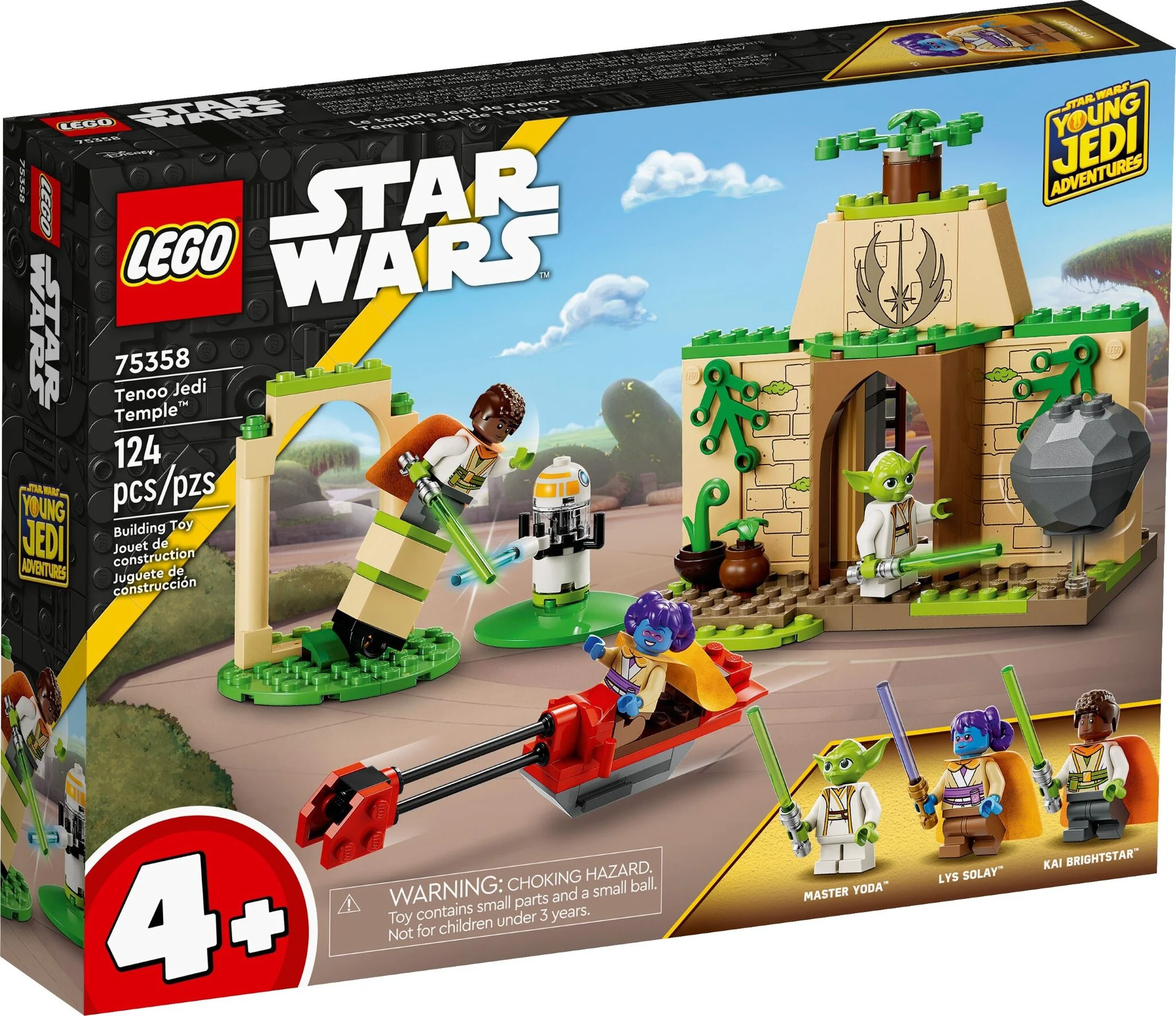 Конструктор LEGO Звездные войны Храм джедаев Тену 75358 купить,33868