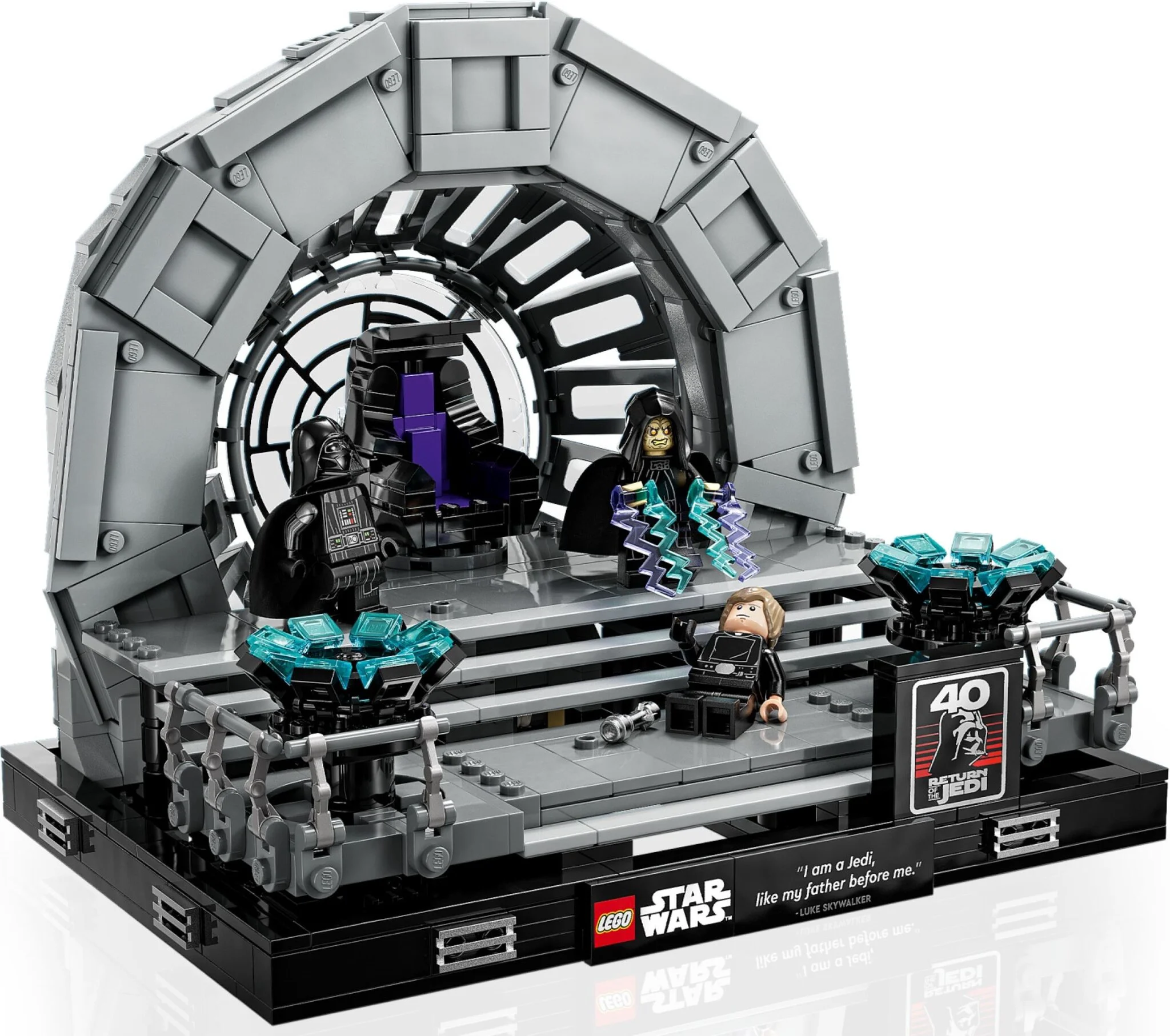 Конструктор LEGO Звездные войны Диорама «Тронный зал императора» 75352
