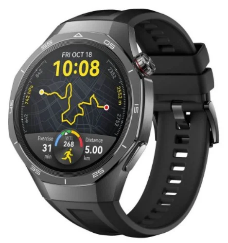 Смарт часы Huawei Watch GT 5 Pro VLI-B29F 46mm Fluoroelastomer Strap Black