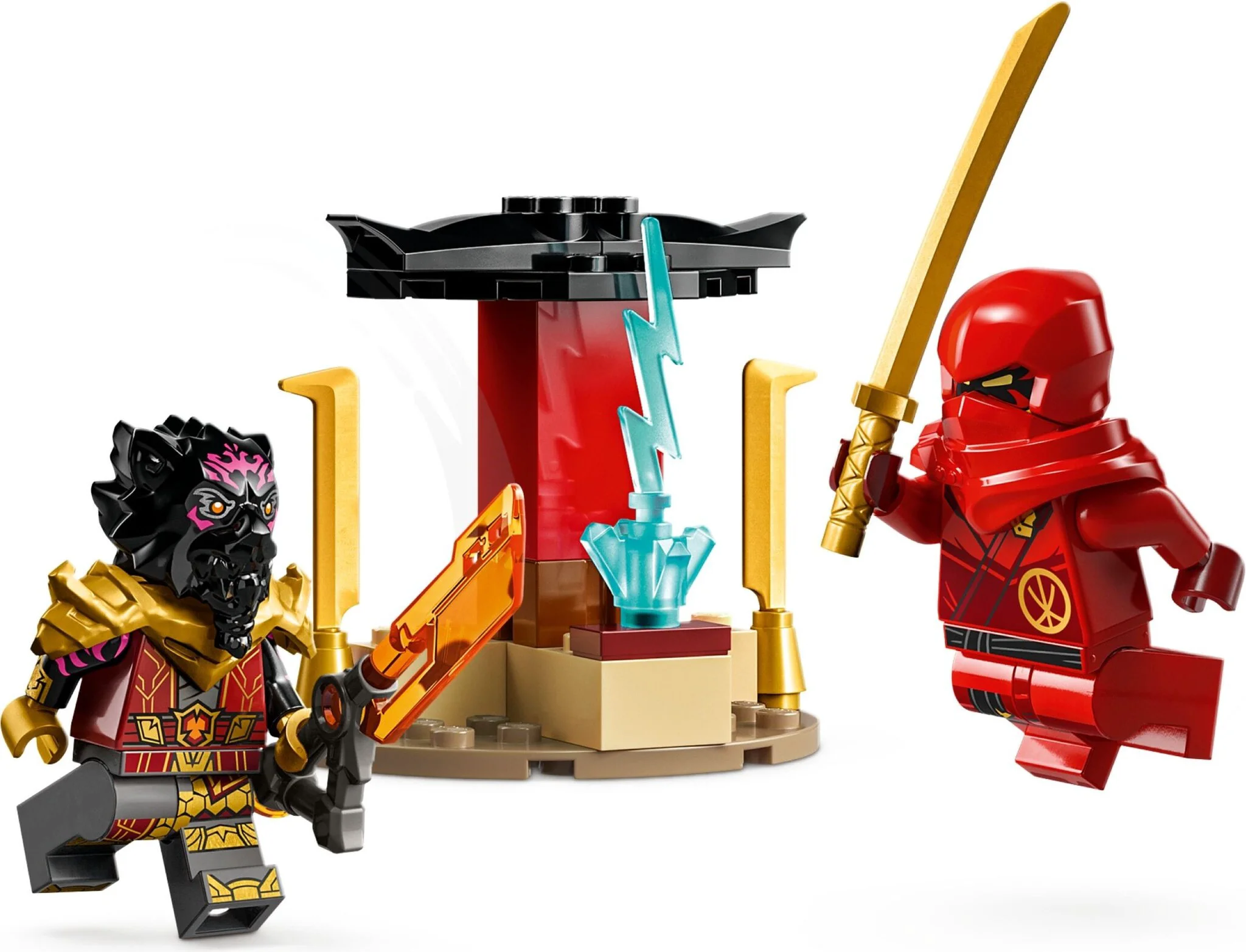 Конструктор LEGO Ниндзяго Машина Кая и мотоцикл Раса 71789 