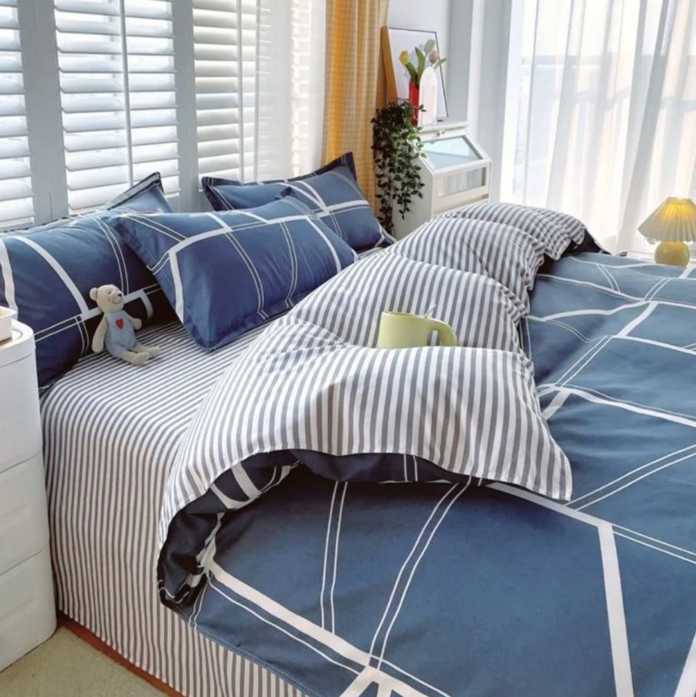 Комплект Diola 2-спальный полиэстер, : 48x74 см