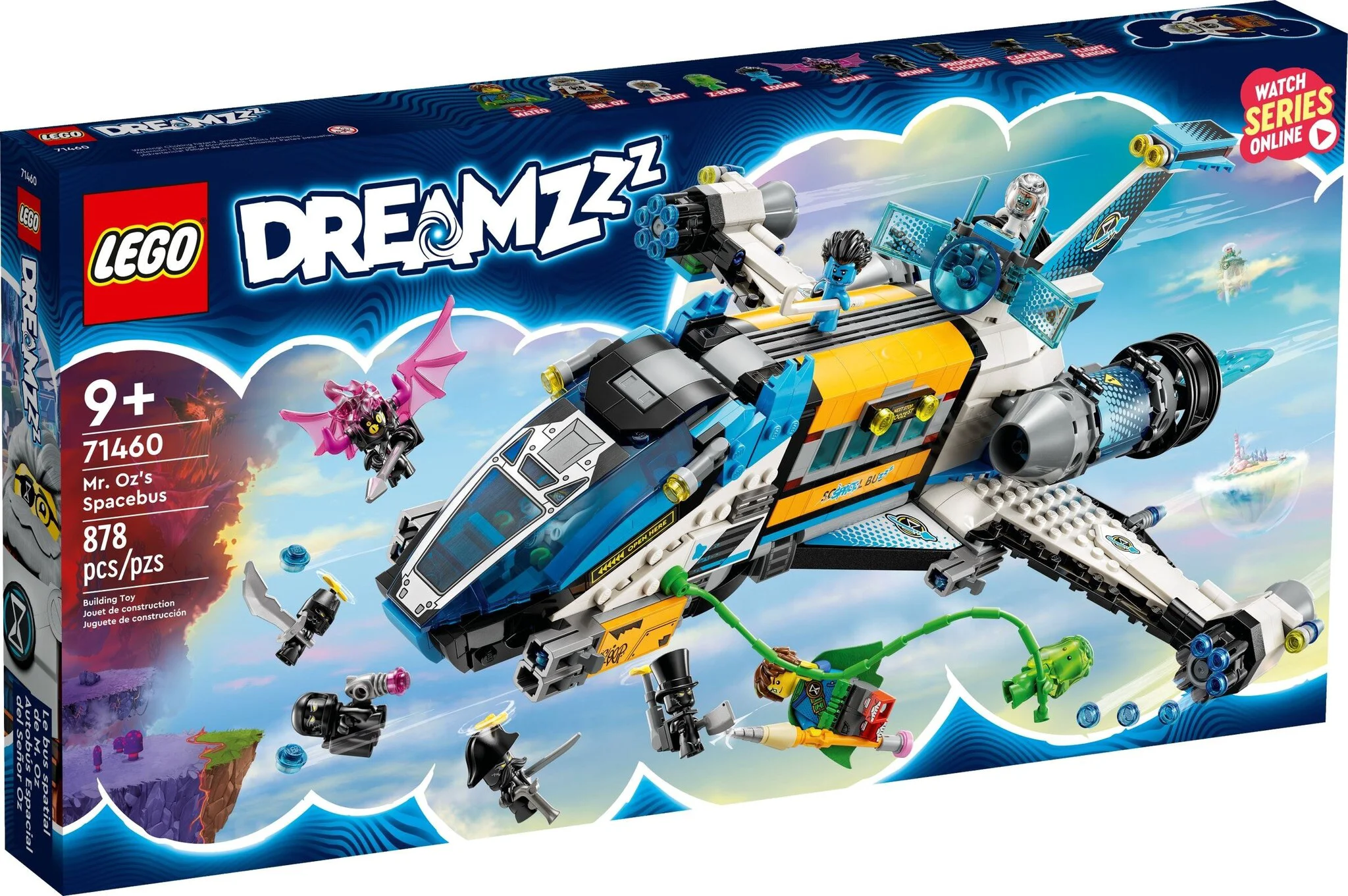 Конструктор LEGO DREAMZzz Космический автобус мистера Оза 71460 купить,NaN