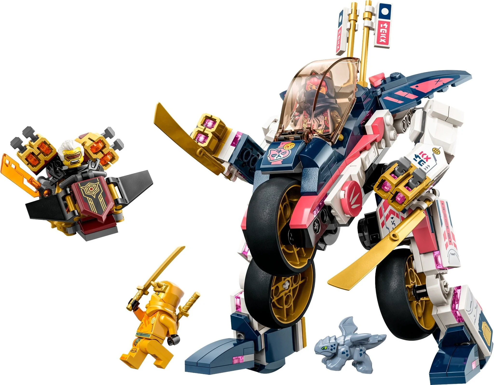 Конструктор LEGO Ниндзяго Байк-трансформер Соры 71792 