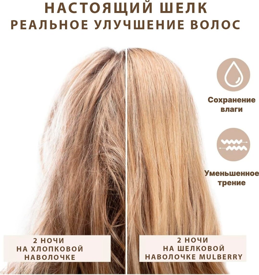 Наволочка DIOLA Silk Serenity 48x74 шелк натуральный, 1 шт