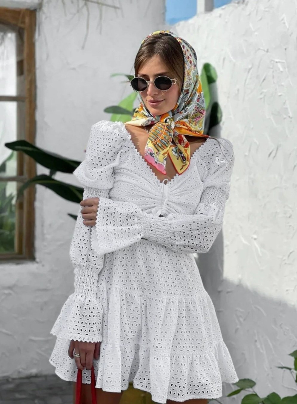 Повседневное платье DIOLA белый