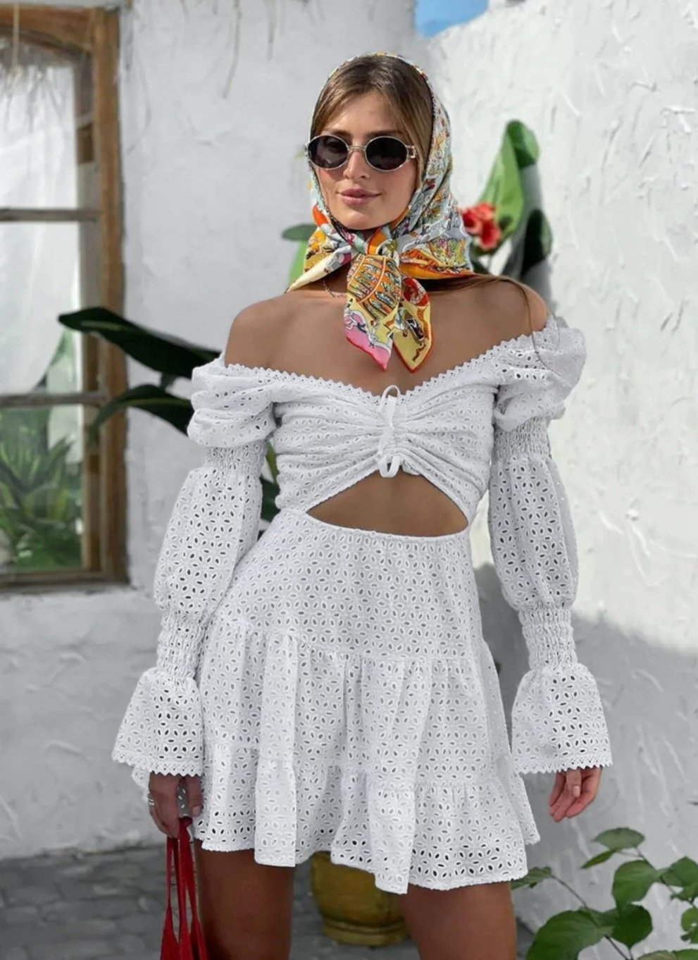 Повседневное платье DIOLA белый
