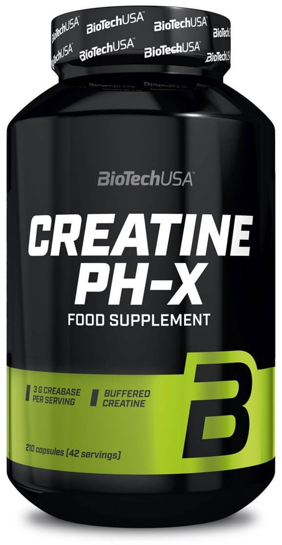 Креатин BioTech USA Creatine PH-X нейтральный 210 капсул купить,15490