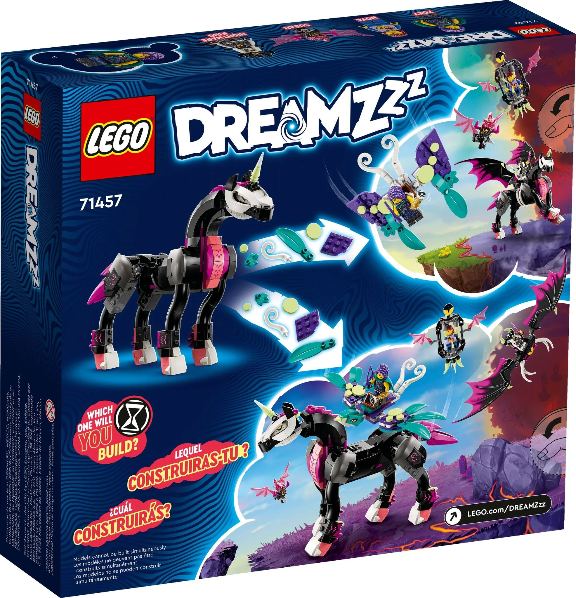 Конструктор LEGO DREAMZzz Летающий конь Пегас 71457