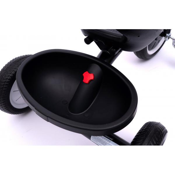 Велосипед 3 колесный Tomix Baby Go S518 черный купить,NaN