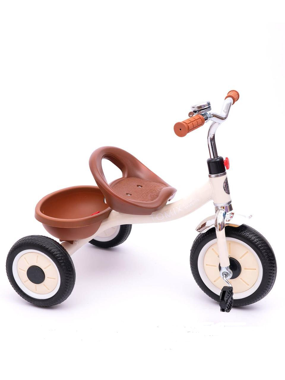Велосипед 3 колёсный Tomix Baby Go S518 бежевый купить,NaN