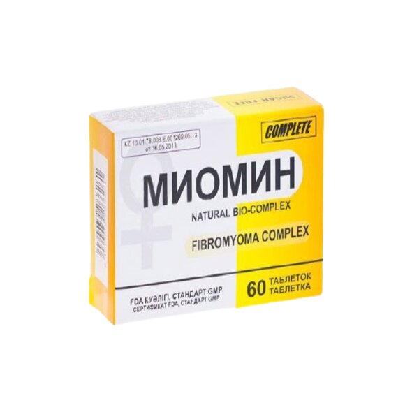 Complete-Pharma Co. Ltd. Миомин 60 шт таблетки
