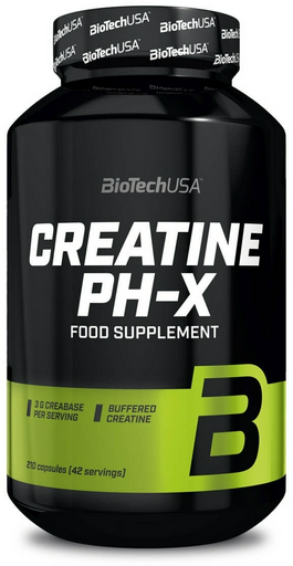 Креатин BioTech USA Creatine PH-X нейтральный 210 капсул
