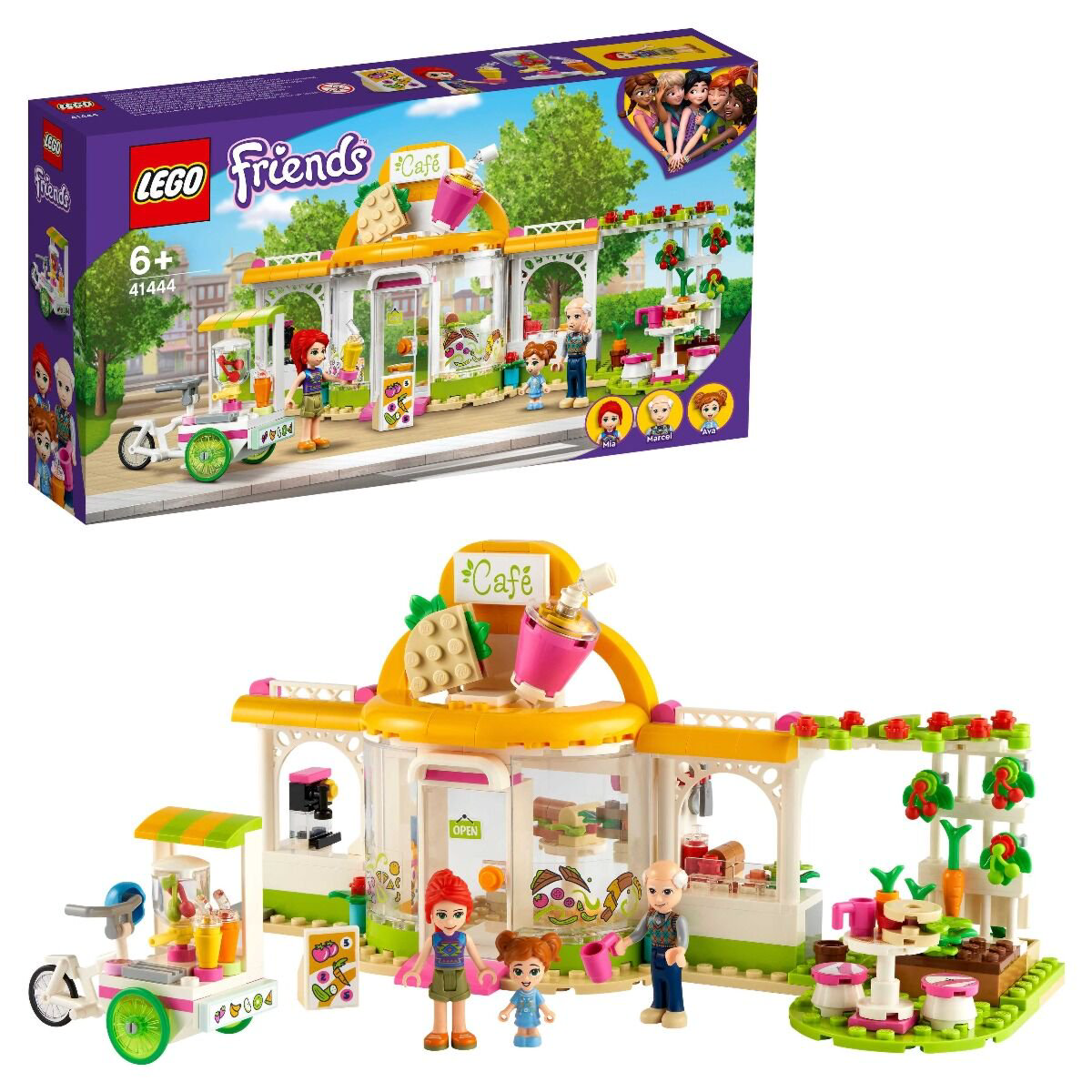 Конструктор Lego Friends Органическое кафе Хартлейк-Сити 41444