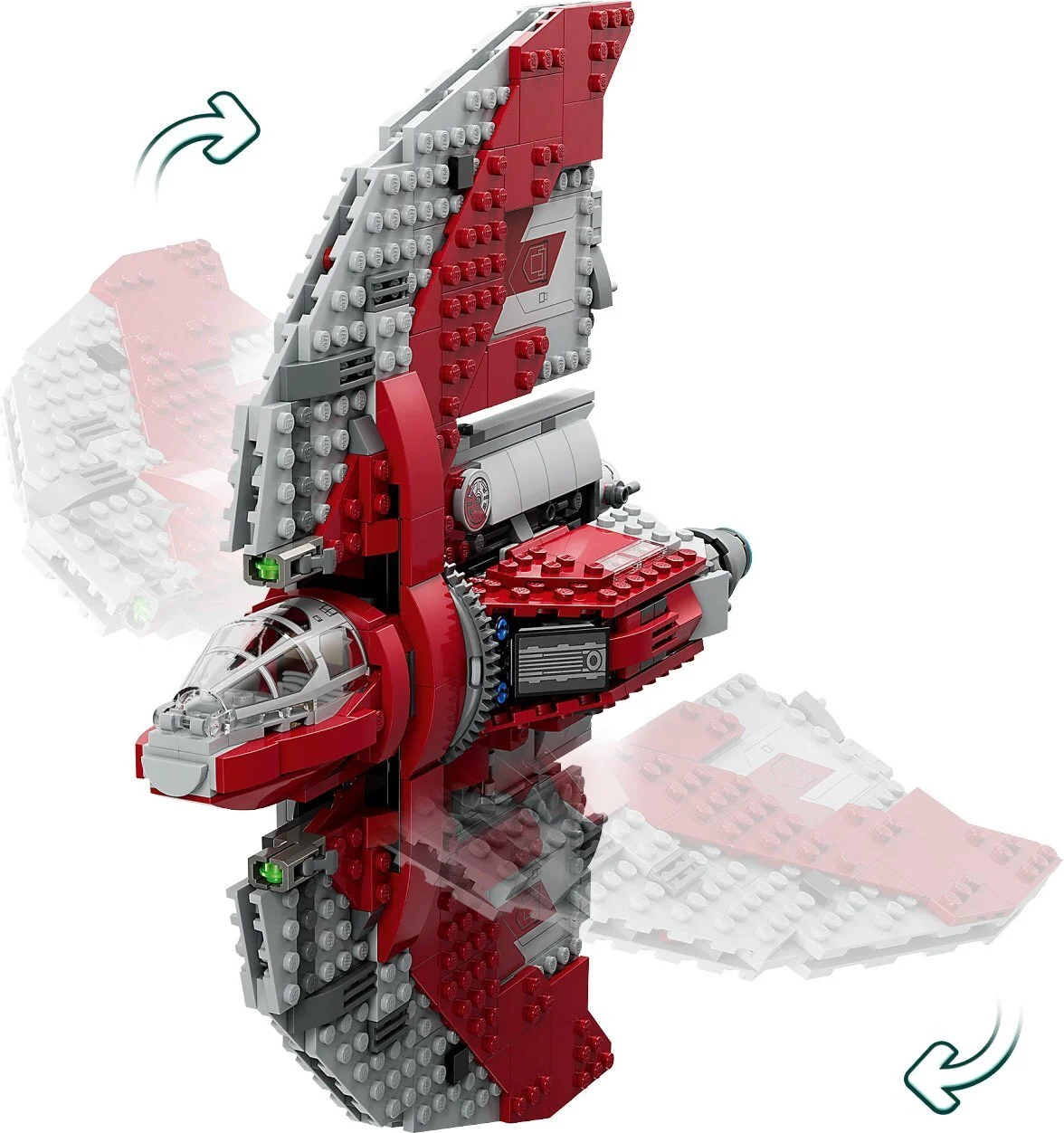 Конструктор LEGO Звездные войны Шаттл джедаев Т-6 Асоки Тано 75362 