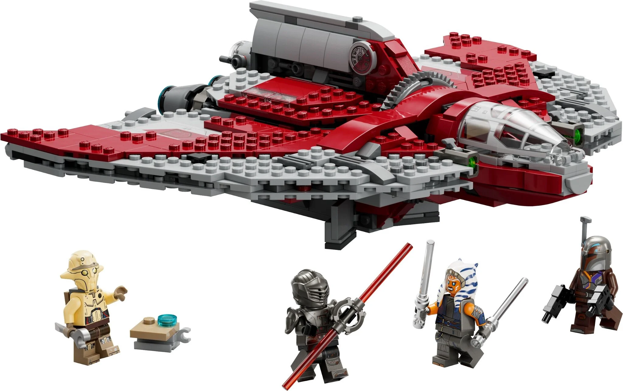 Конструктор LEGO Звездные войны Шаттл джедаев Т-6 Асоки Тано 75362 