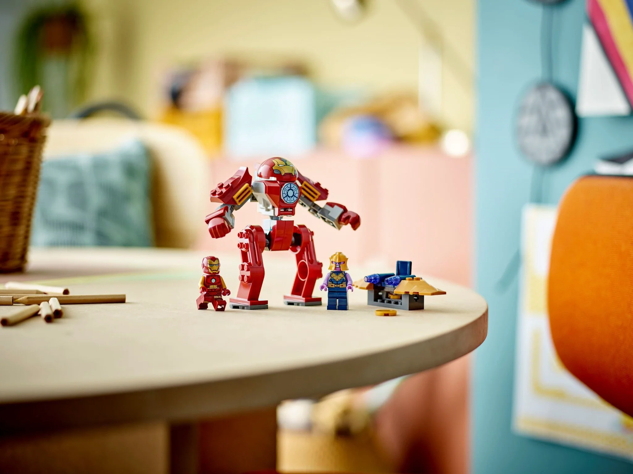 Конструктор LEGO Супер Герои Железный человек Халкбастер против Таноса 76263