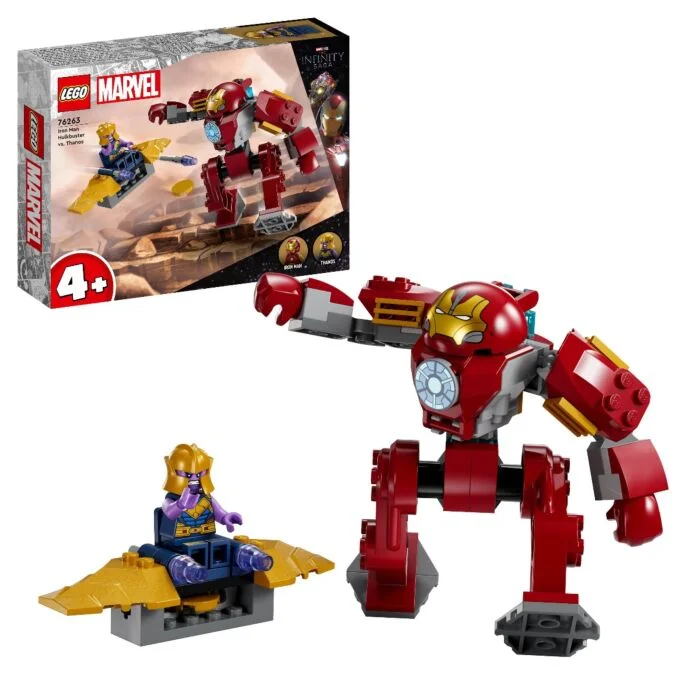 Конструктор LEGO Супер Герои Железный человек Халкбастер против Таноса 76263