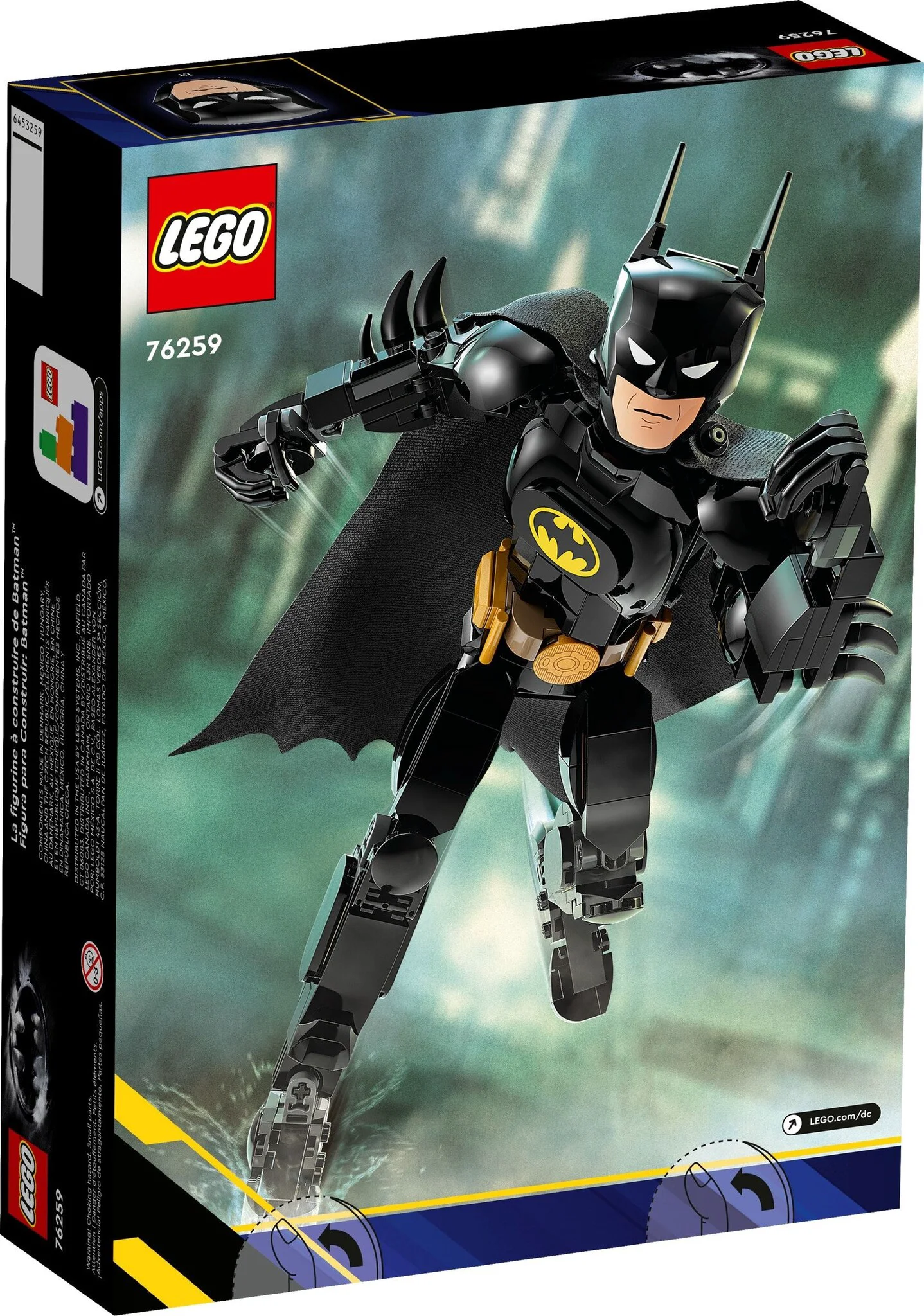 Конструктор LEGO Супер Герои Строительная фигурка Бэтмена 76259 - ForteMarket Конструктор LEGO Супер Герои Строительная фигурка Бэтмена 76259 купить,0