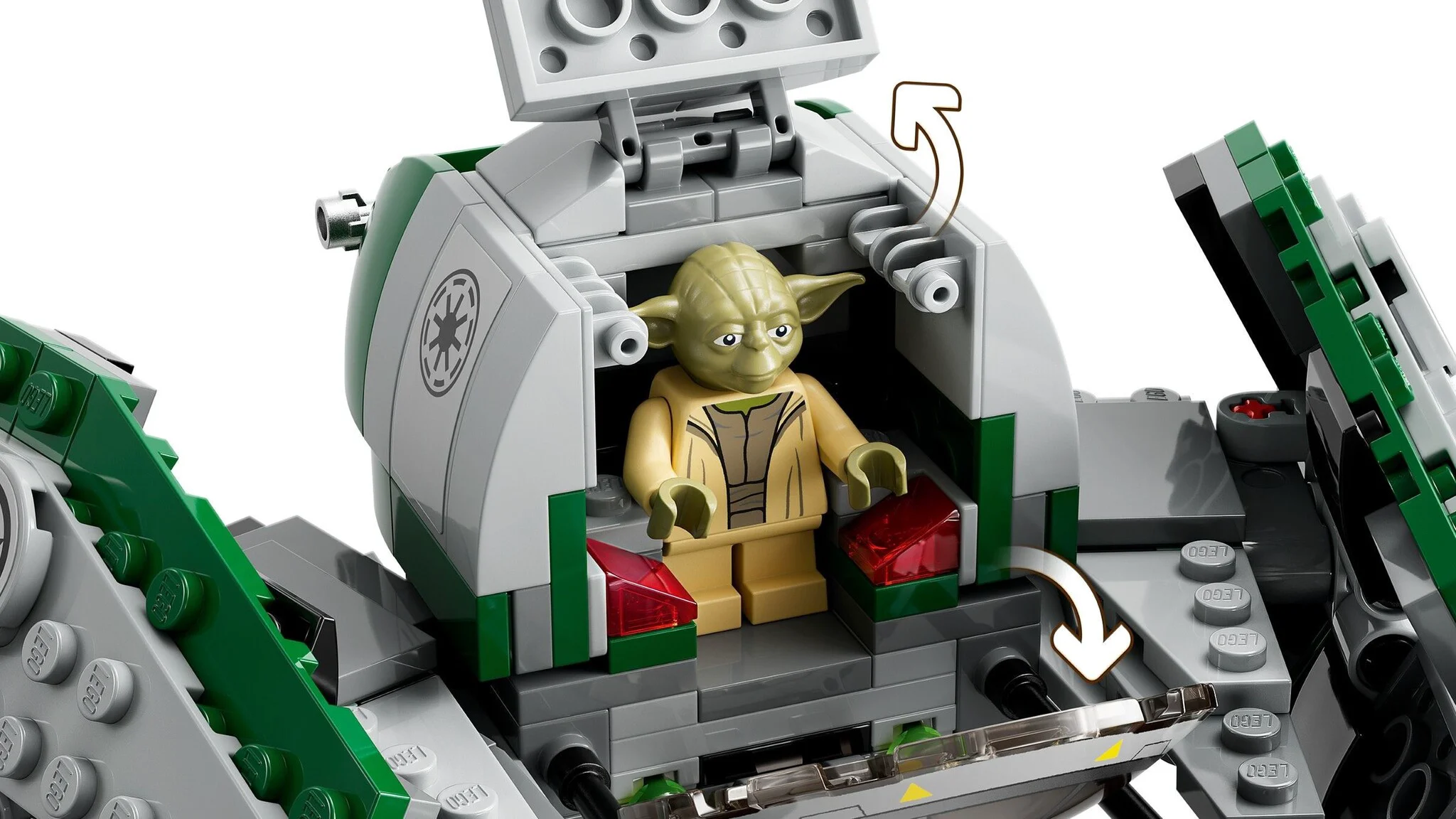 Конструктор LEGO Звездные войны Джедайский истребитель Йоды 75360 купить,NaN
