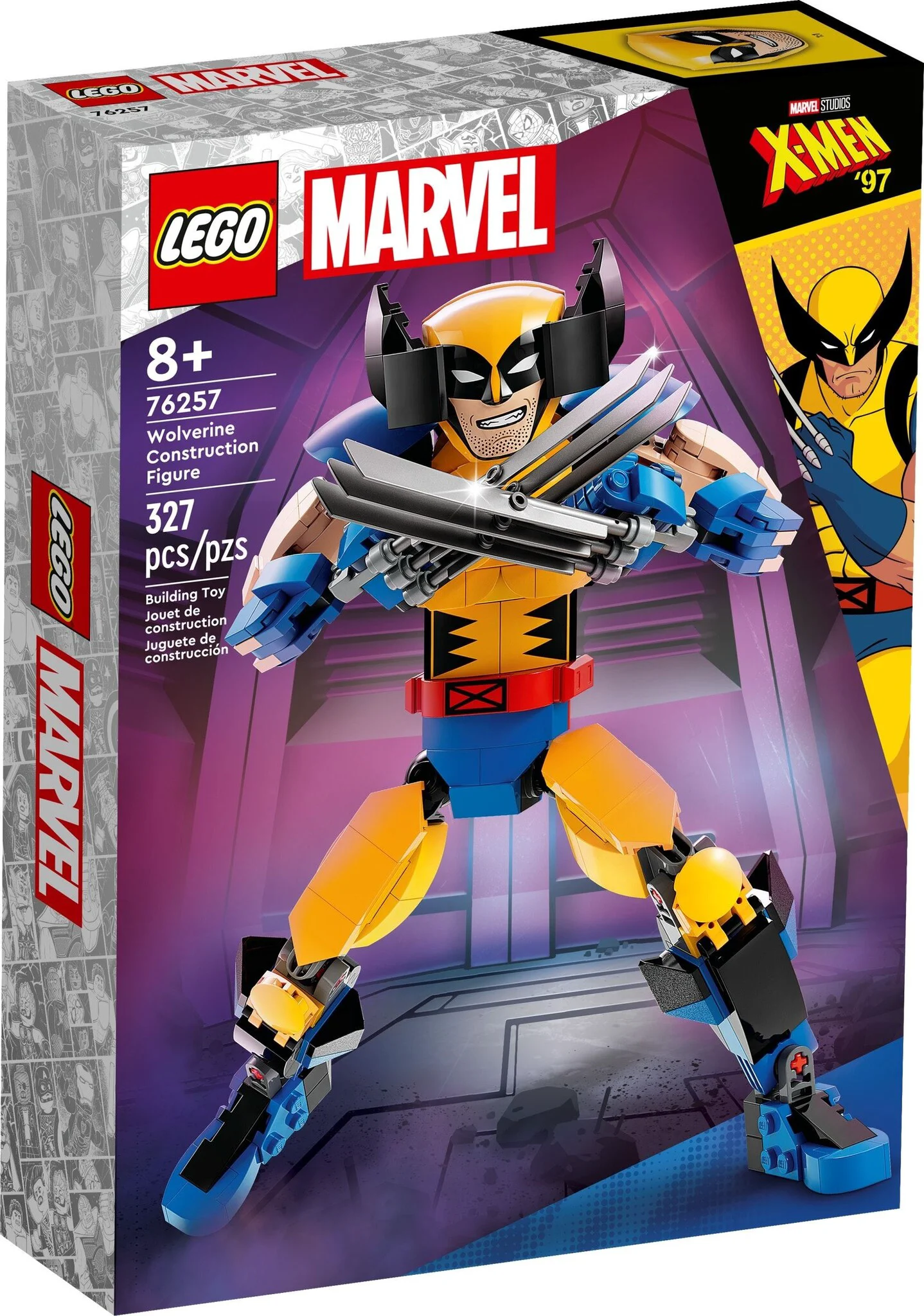 Конструктор LEGO Супер Герои Строительная фигурка Росомахи 76257 - ForteMarket Конструктор LEGO Супер Герои Строительная фигурка Росомахи 76257 купить,0