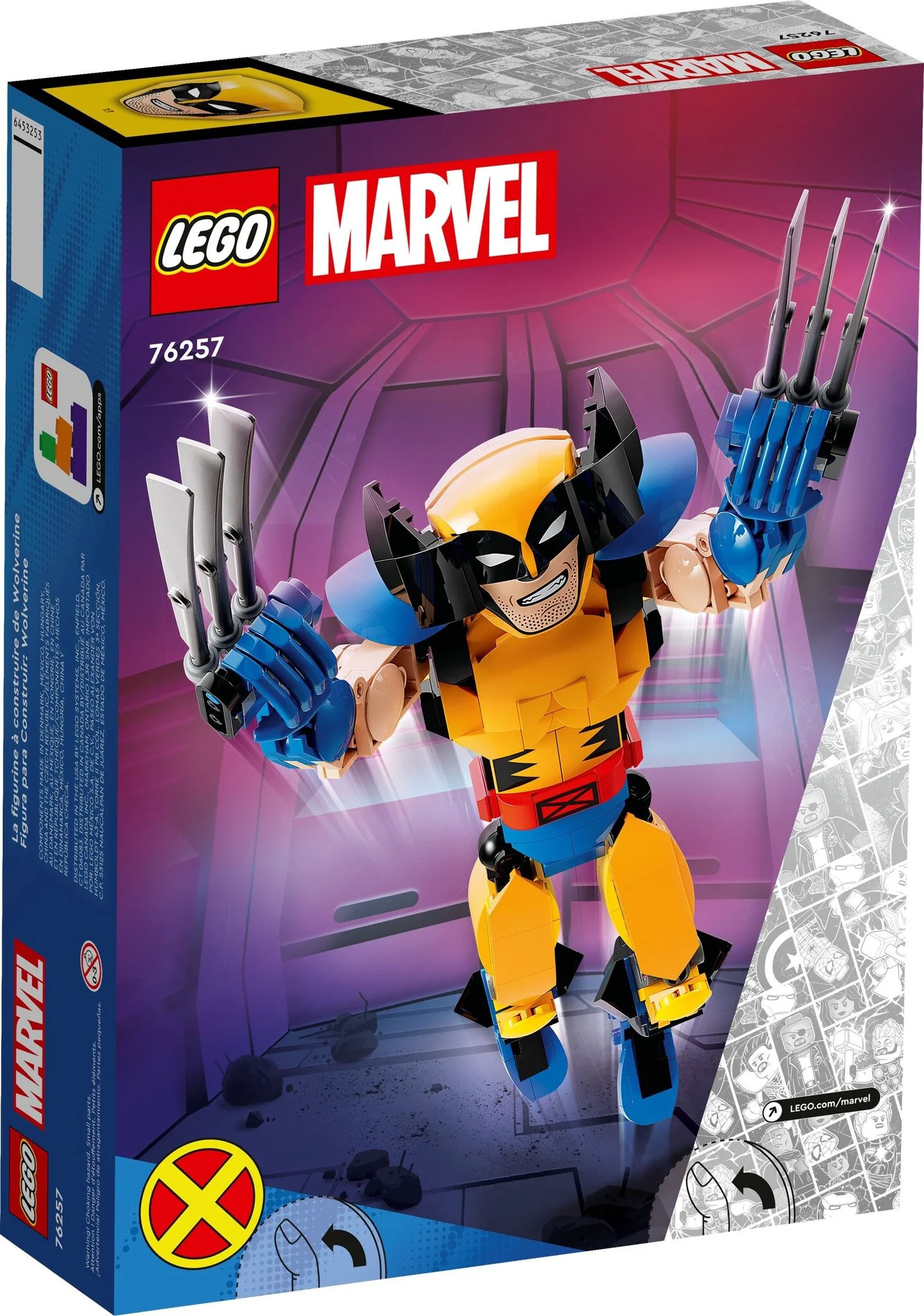 Конструктор LEGO Супер Герои Строительная фигурка Росомахи 76257 - ForteMarket Конструктор LEGO Супер Герои Строительная фигурка Росомахи 76257 купить,0