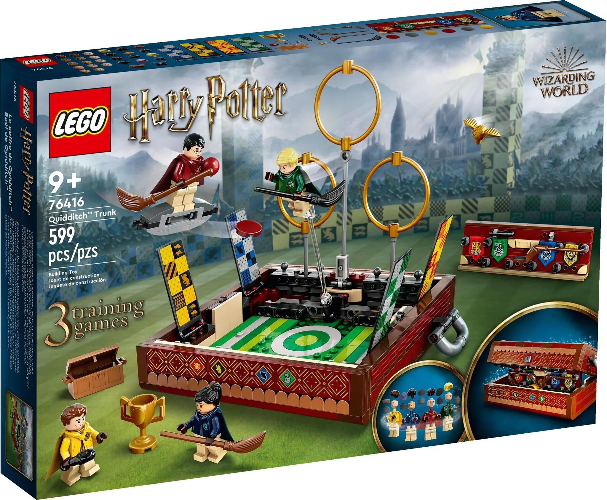 Конструктор LEGO Гарри Поттер Сундук для Квиддича 76416 купить,NaN