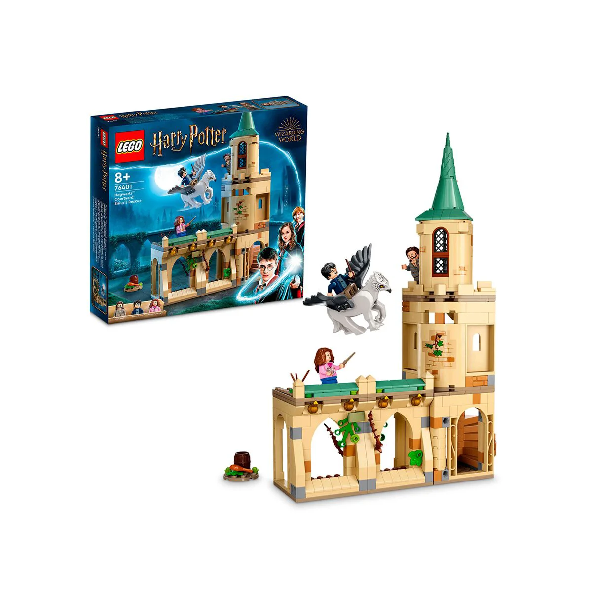 Конструктор LEGO Гарри Поттер Двор Хогвартса: спасение Сириуса 76401  купить,NaN