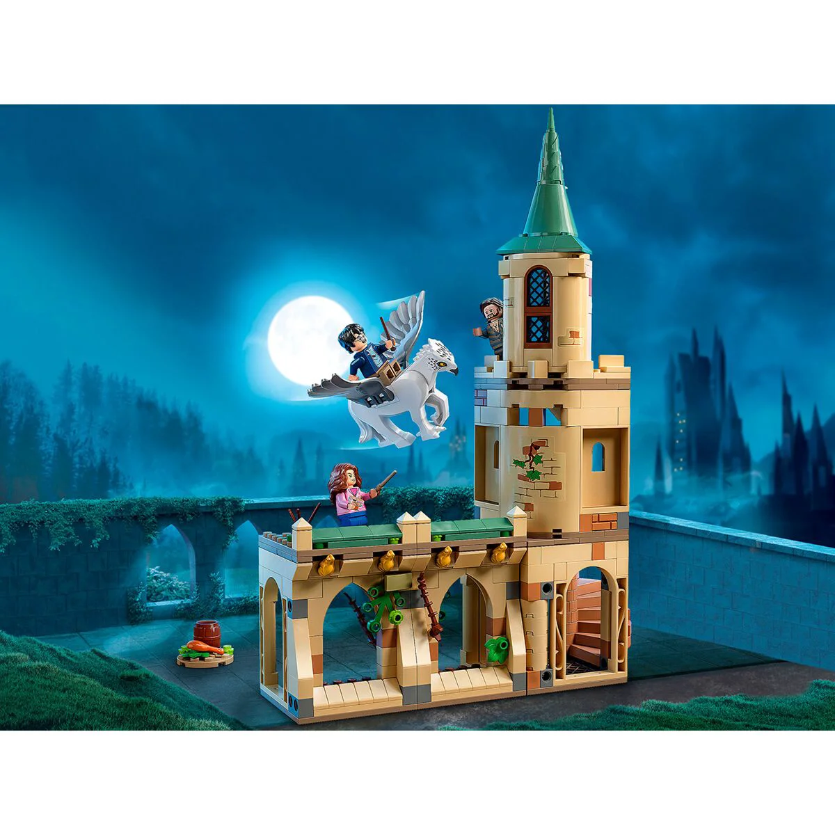 Конструктор LEGO Гарри Поттер Двор Хогвартса: спасение Сириуса 76401  купить,NaN
