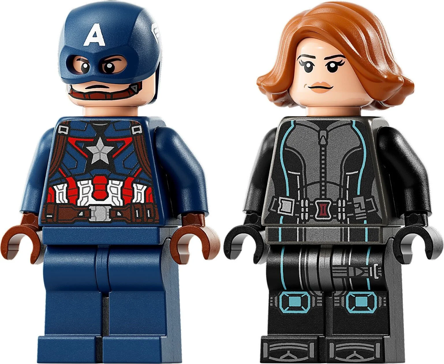 Конструктор LEGO Супер Герои Черная вдова и Капитан Америки на мотоциклах 76260 