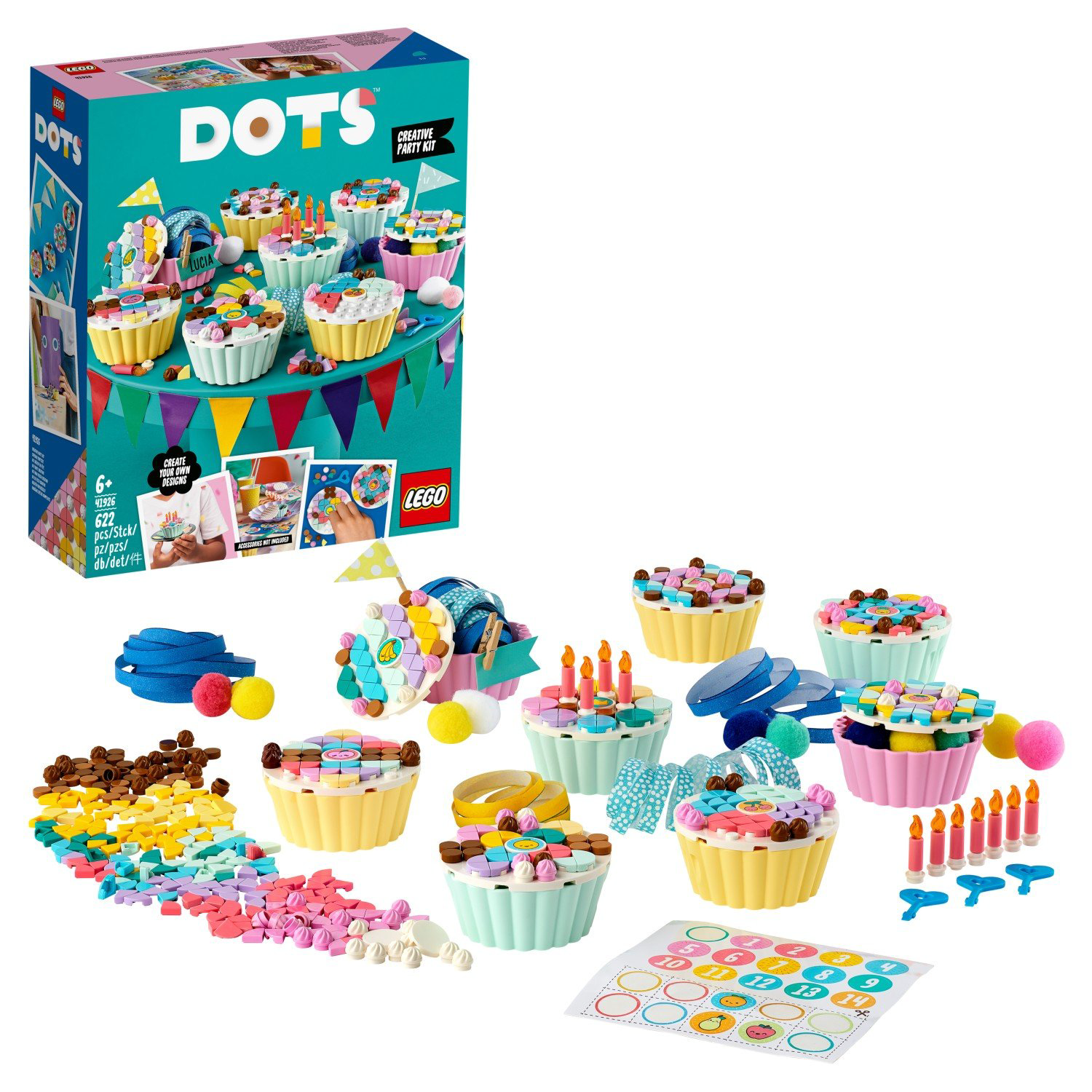  Конструктор Lego DOTs Креативный набор для праздника 41926 623 предметов купить,NaN