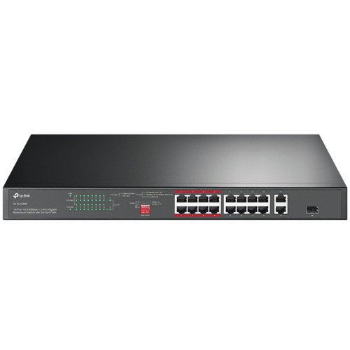 Коммутатор TP-Link TL-SL1218P черный
