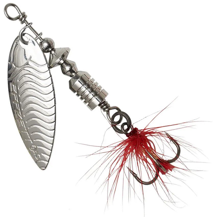 Блесна DAM FZ UV-Spinner №4 10гр Silver
