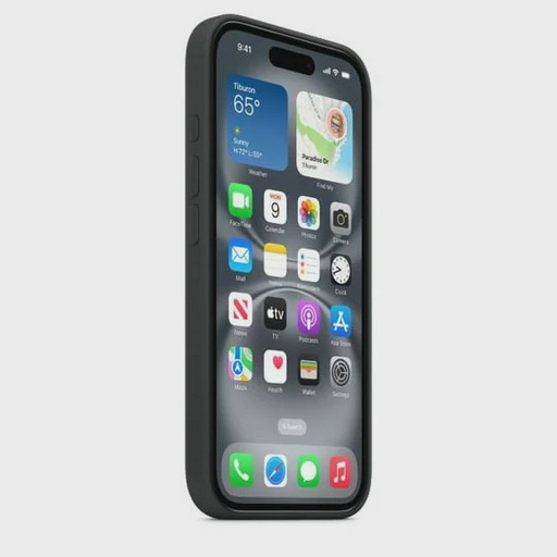 Чехол Apple для iPhone 16 Silicone Case with MagSafe MYY13ZM/A Black