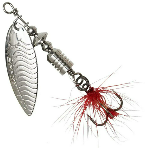 Блесна DAM FZ UV-Spinner №4 10гр Silver