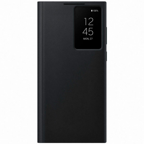 Чехол Samsung для Samsung Galaxy S22 Ultra Smart Clear View Cover черный купить,NaN