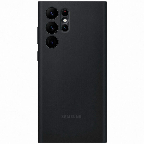 Чехол Samsung для Samsung Galaxy S22 Ultra Smart Clear View Cover черный купить,NaN
