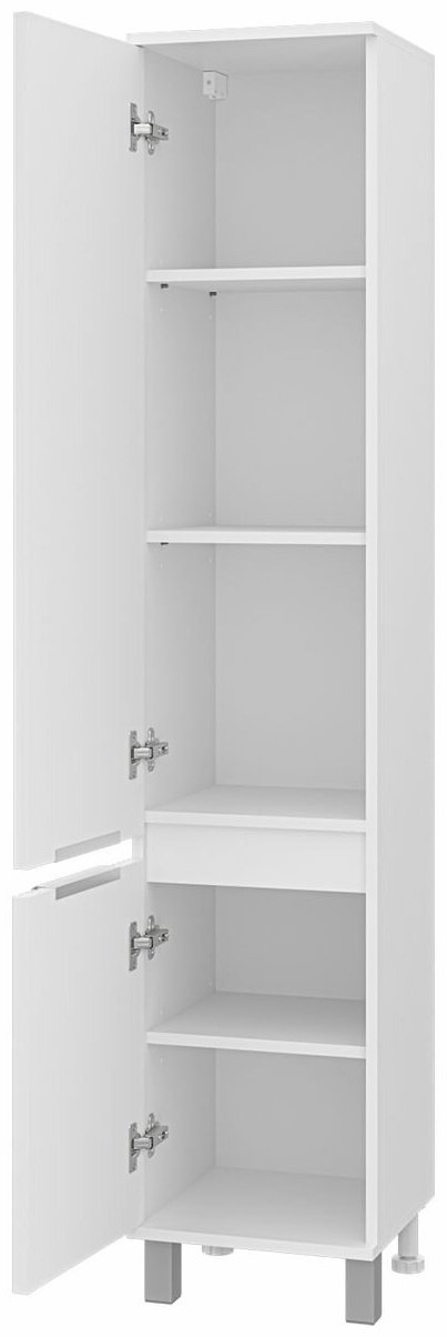 Шкаф-пенал Brevita ENF-05035-010L 35x34x165см белый купить,NaN