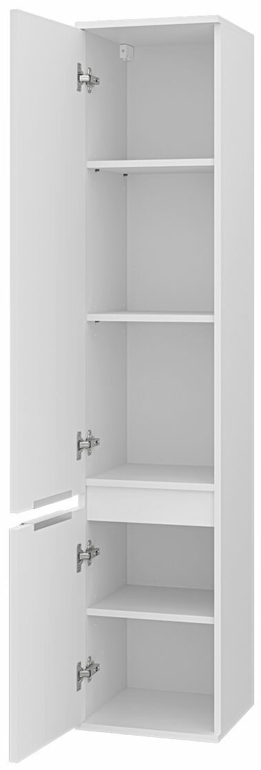 Шкаф-пенал Brevita ENF-05035-010L 35x34x165см белый купить,NaN