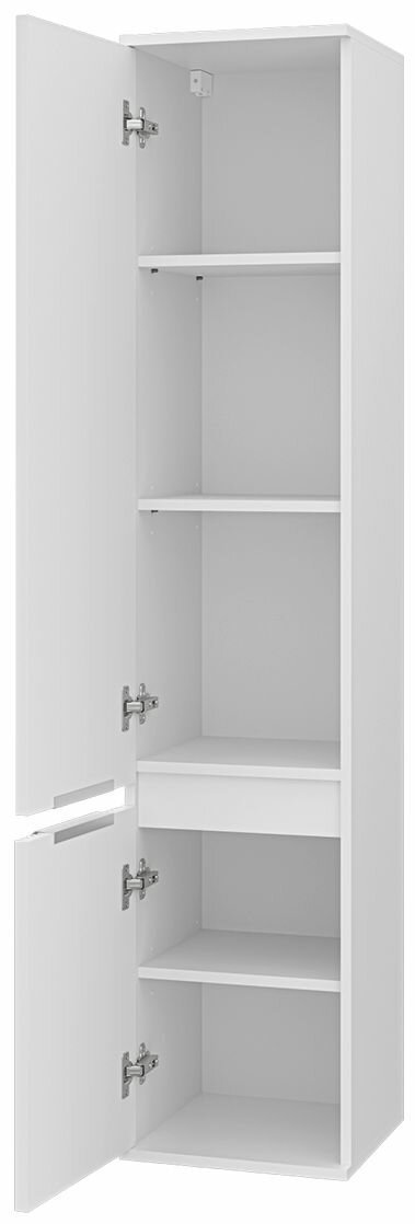 Шкаф-пенал Brevita ENF-05035-010L 35x34x165см белый купить,NaN