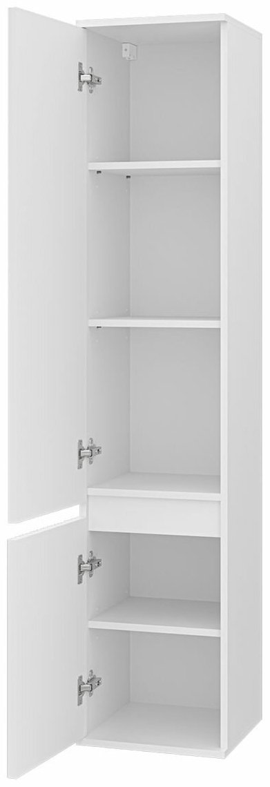 Шкаф-пенал Brevita ENF-05035-010L 35x34x165см белый купить,NaN